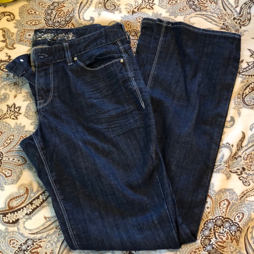 Express boot cut jeans